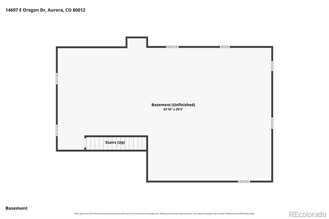 14697 E Oregon Drive Aurora, CO 80012