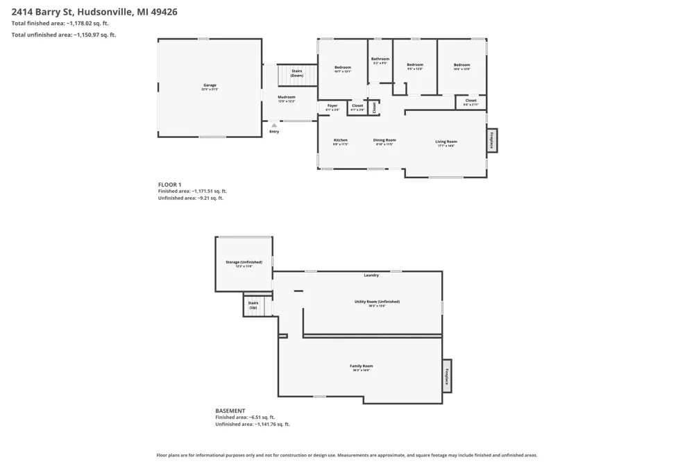 2414 Barry Street Hudsonville, MI 49426