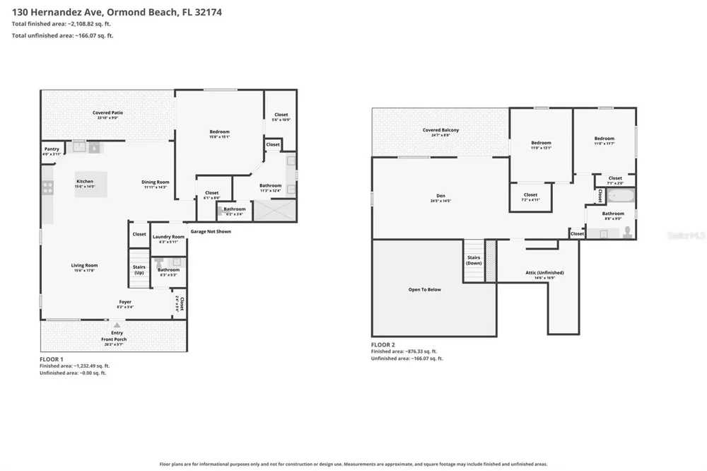 130 HERNANDEZ AVENUE Ormond Beach, FL 32174