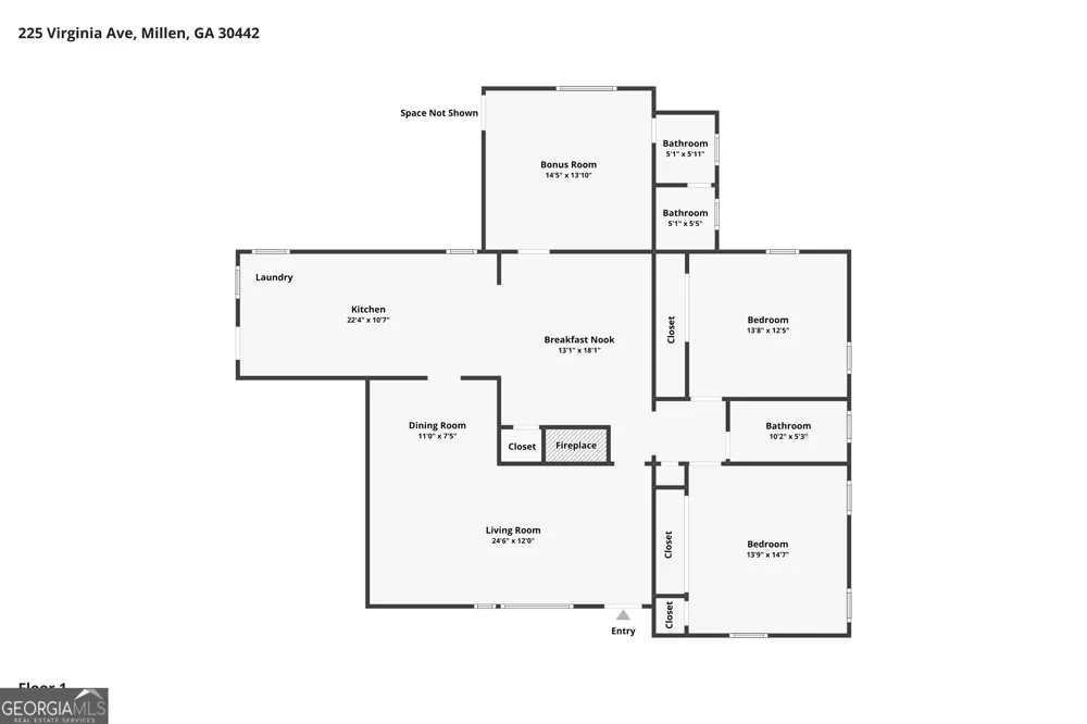 225 Virginia AVE Millen, GA 30442