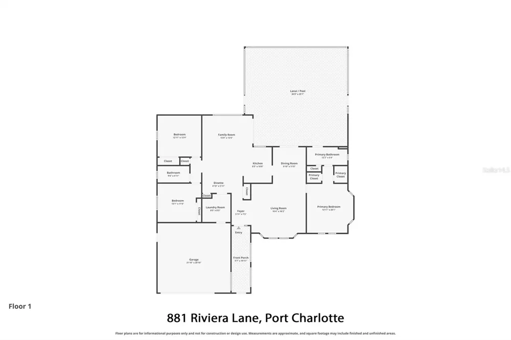 881 RIVIERA LANE NW Port Charlotte, FL 33948