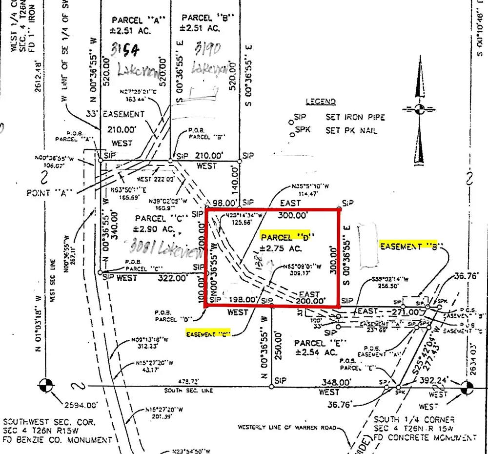 3086 Warren Road Benzonia Township, MI 49617