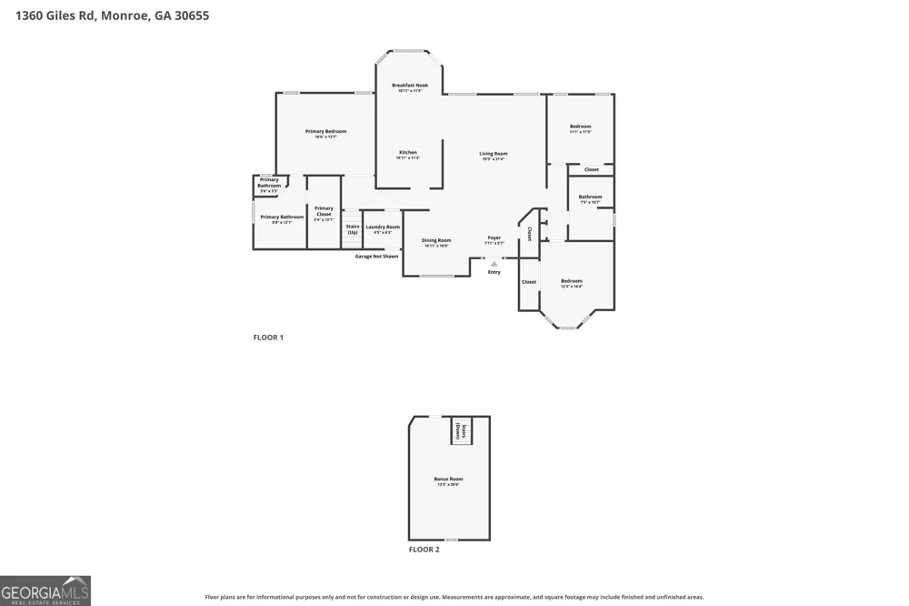 1360 Giles RD Monroe, GA 30655
