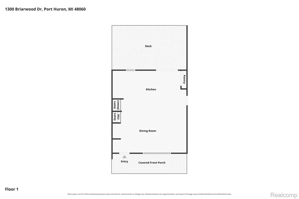 1300 Briarwood Drive Port Huron City, MI 48060