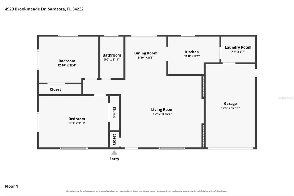 4923 BROOKMEADE DRIVE Sarasota, FL 34232