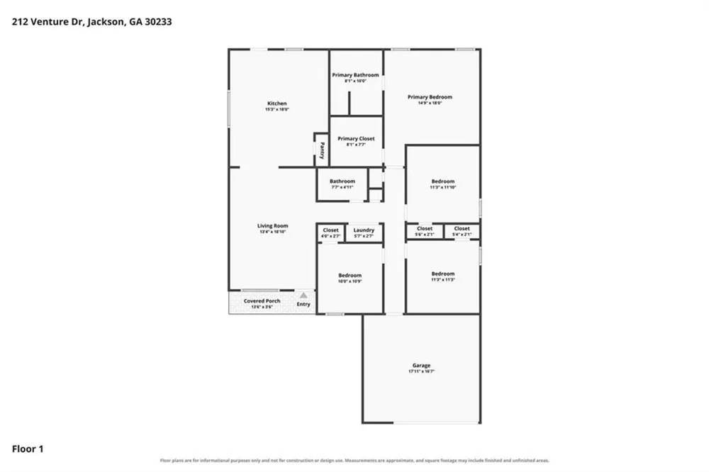 212 Venture Drive Jackson, GA 30233