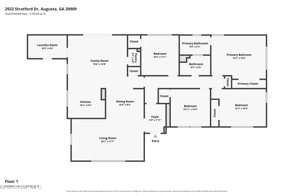 2922 Stratford Drive Augusta, GA 30909