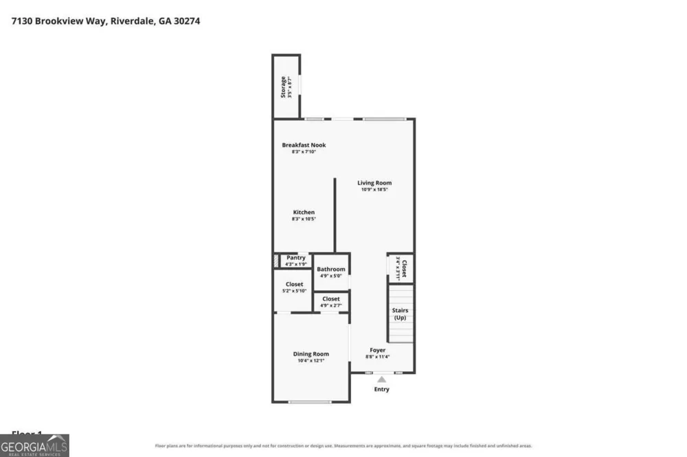 7130 Brookview WAY Riverdale, GA 30274