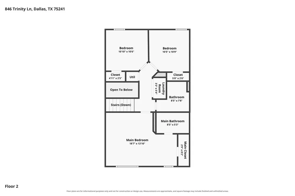 846 Trinity Lane Dallas, TX 75241