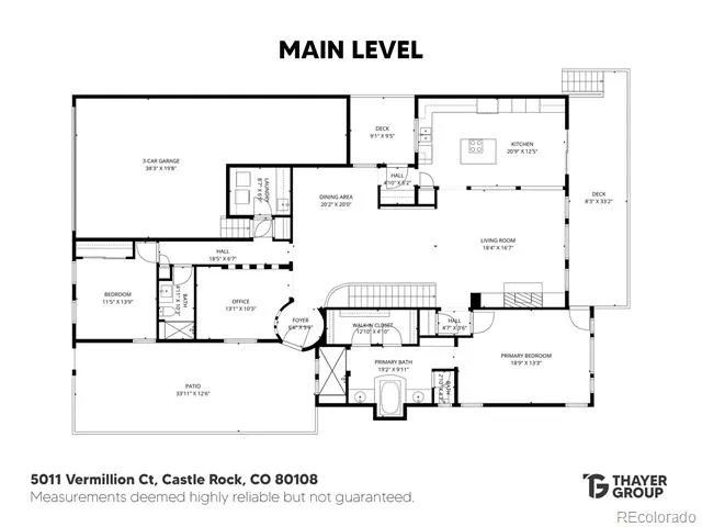 5011 Vermillion Court Castle Rock, CO 80108
