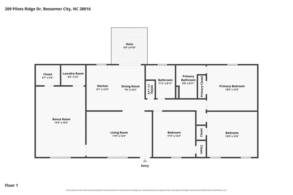209 Pilots Ridge Drive Bessemer City, NC 28016
