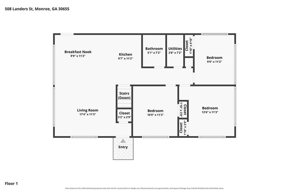 508 Landers Street Monroe, GA 30655