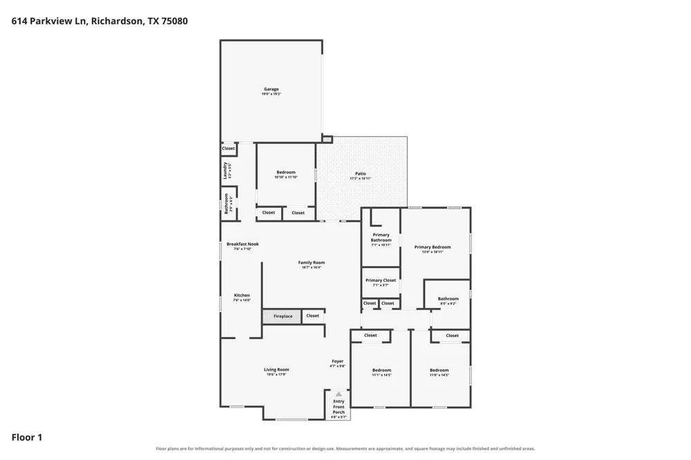 614 Parkview Lane Richardson, TX 75080