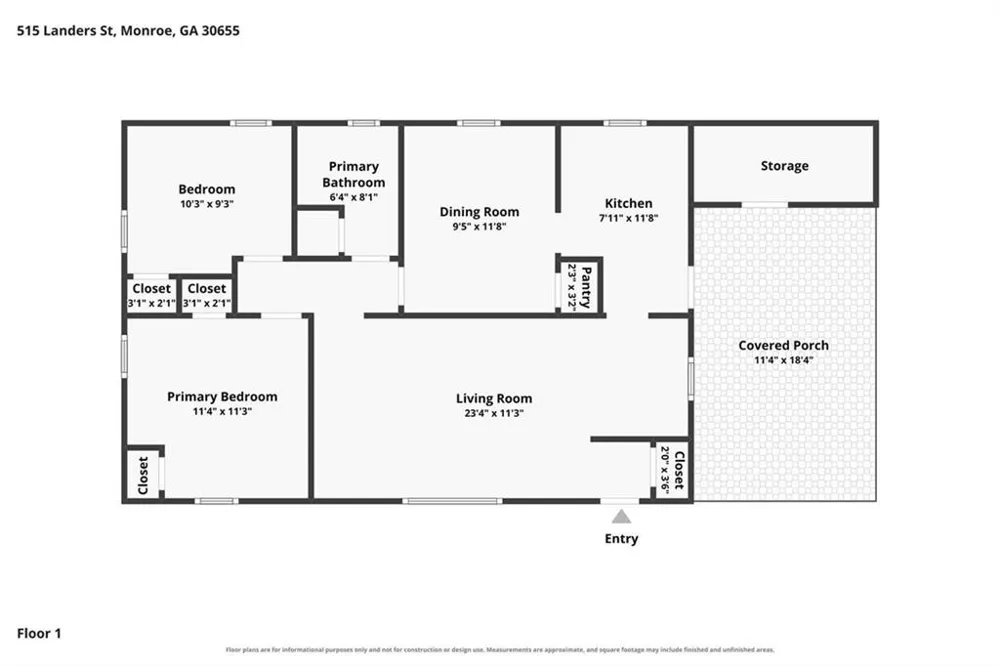515 Landers Street Monroe, GA 30655
