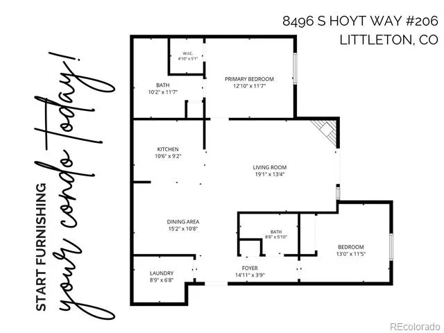 8496 S Hoyt Way #206 Littleton, CO 80128