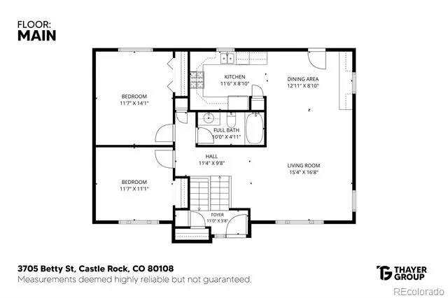3705 Betty Street Castle Rock, CO 80108
