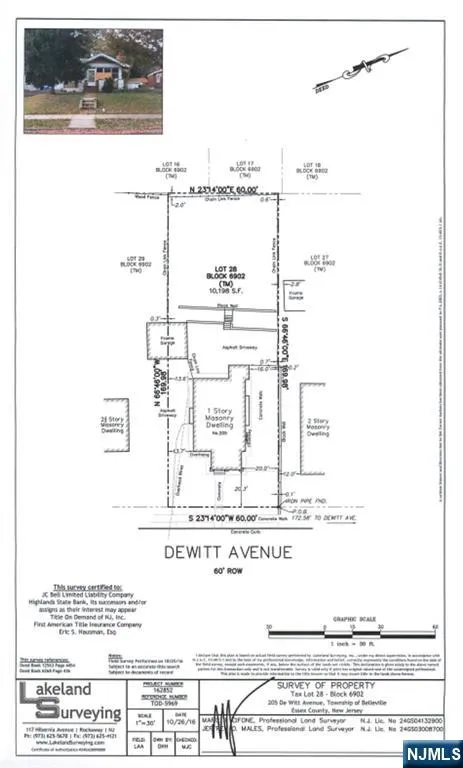 205 Dewitt Avenue Belleville, NJ 07109