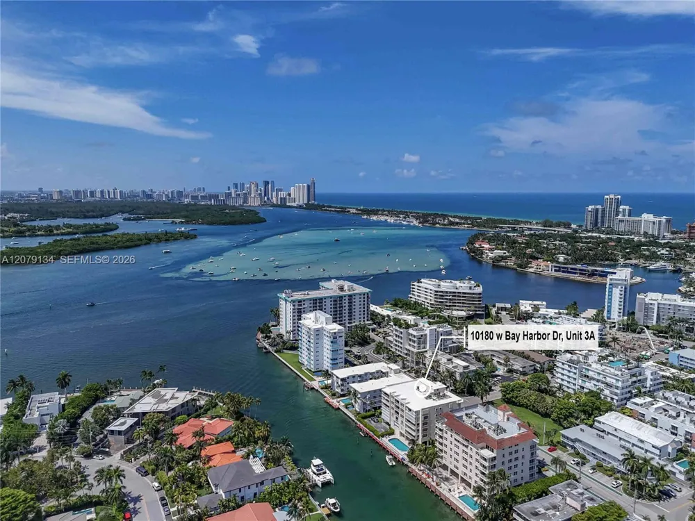 10180 W Bay Harbor Dr #3A Bay Harbor Islands, FL 33154