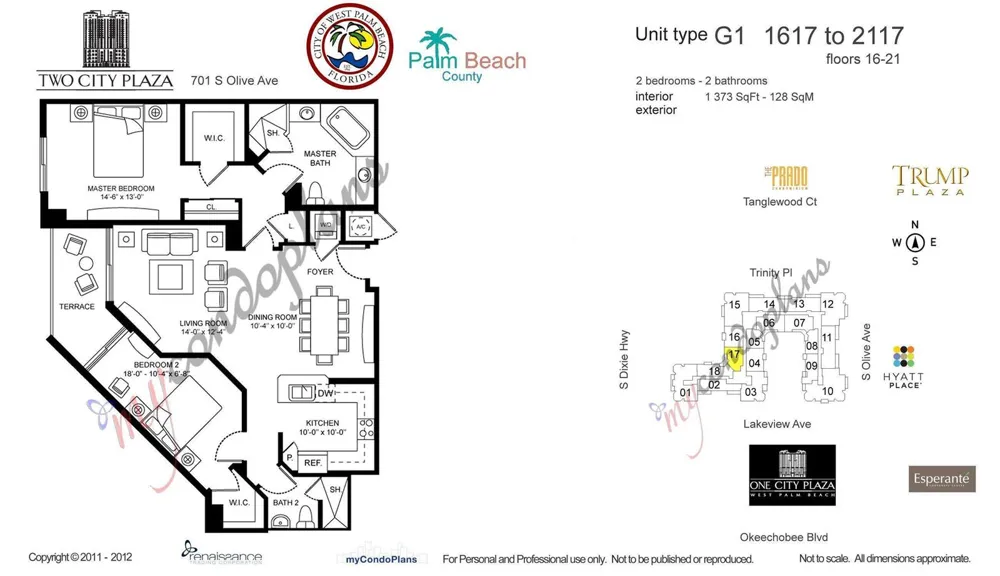 701 S OLIVE AVENUE #1817 West Palm Beach, FL 33401