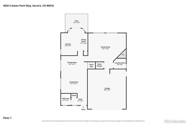 4835 S Eaton Park Way Aurora, CO 80016