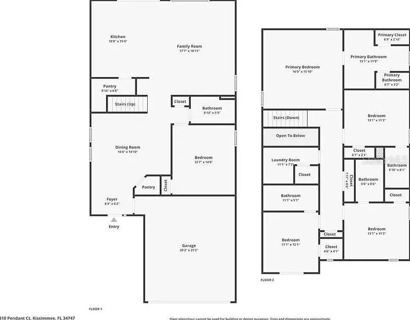310 PENDANT COURT Kissimmee, FL 34747