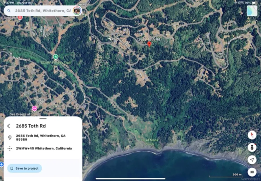 2685 Toth Rd Whitethorn, CA 95589