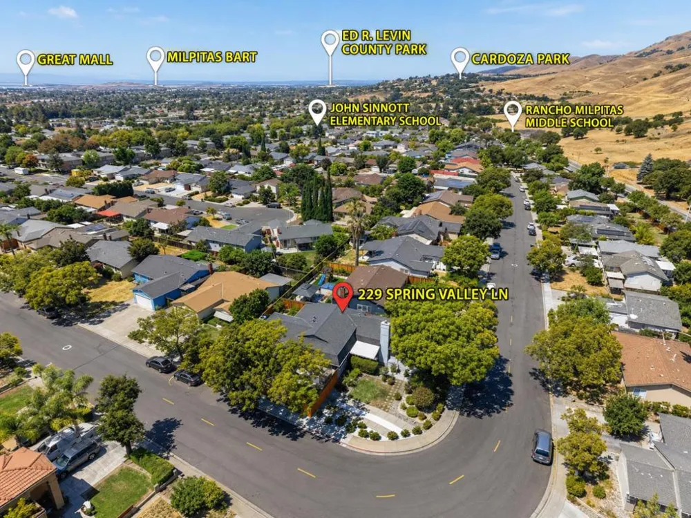 229 Spring Valley Lane Milpitas, CA 95035