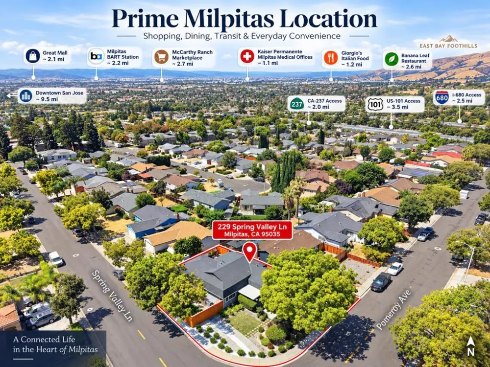229 Spring Valley Lane Milpitas, CA 95035