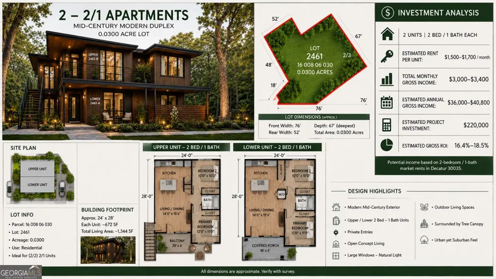 2461 TERRACE TRL Decatur, GA 30035