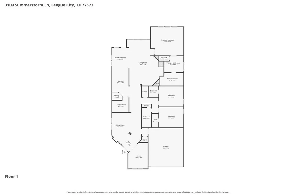 3109 Summerstorm Lane League City, TX 77573