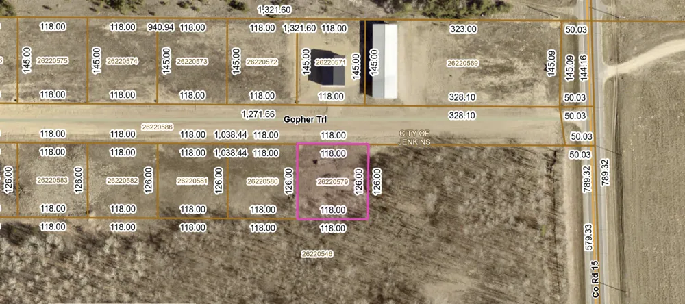 3165 Gopher Trail Jenkins, MN 56472