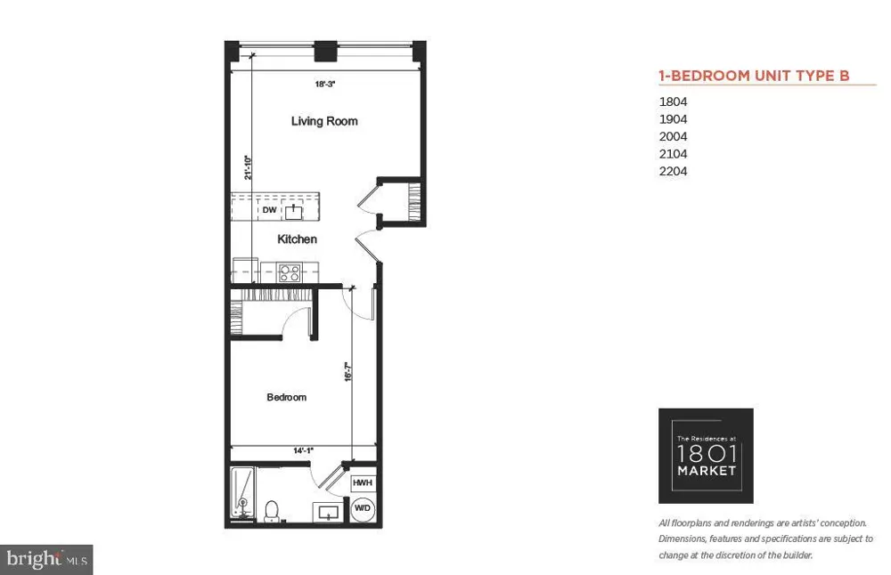 1801 MARKET STREET #1814 Philadelphia, PA 19103