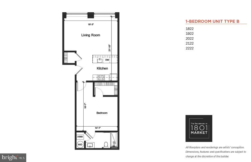 1801 MARKET STREET #1814 Philadelphia, PA 19103