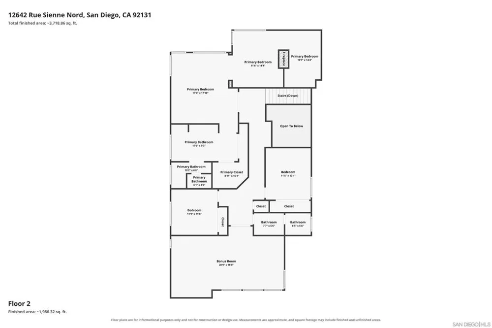 12642 Rue Sienne Nord San Diego, CA 92131