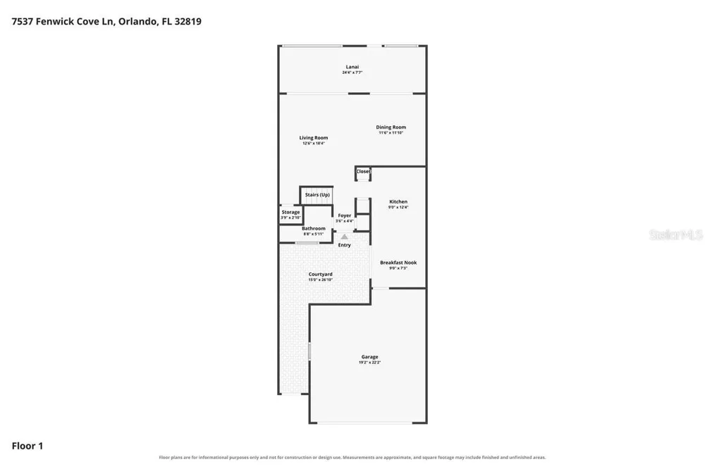 7537 FENWICK COVE LANE Orlando, FL 32819
