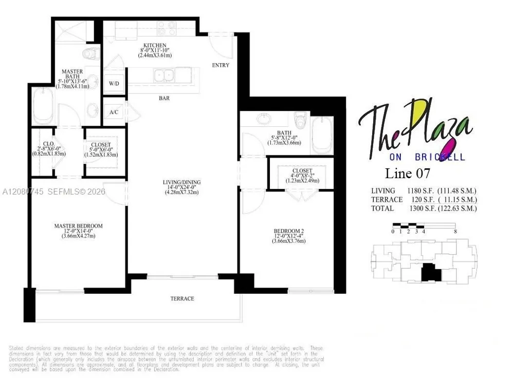 951 Brickell Ave #2407 Miami, FL 33131