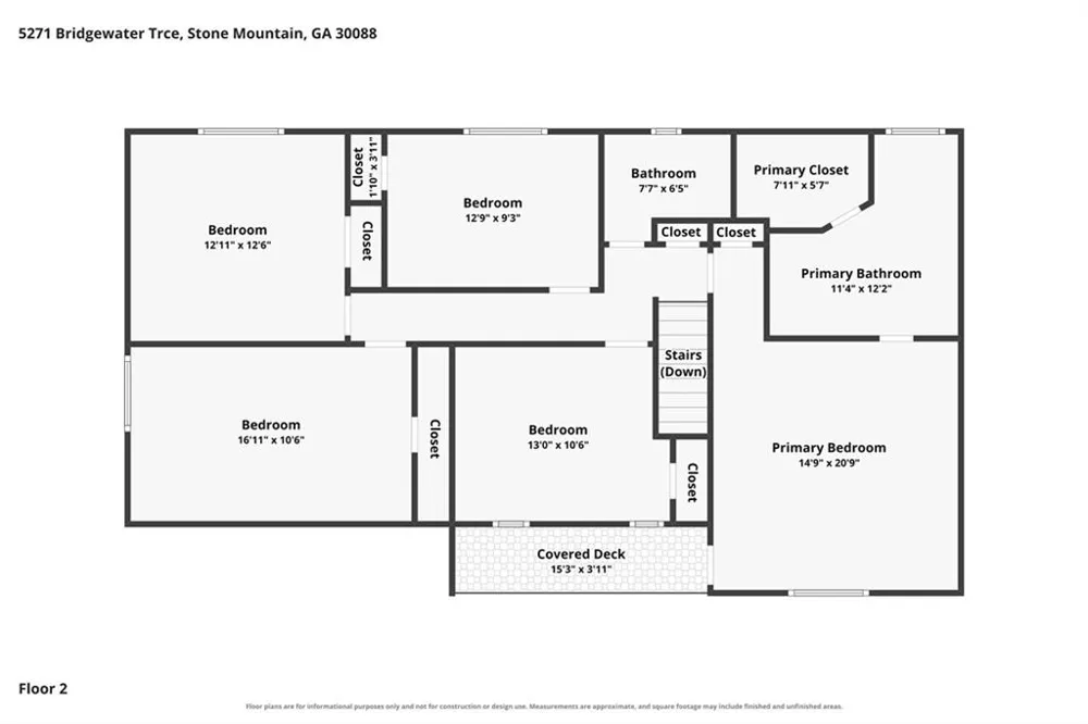 5271 Bridgewater Trace Stone Mountain, GA 30088