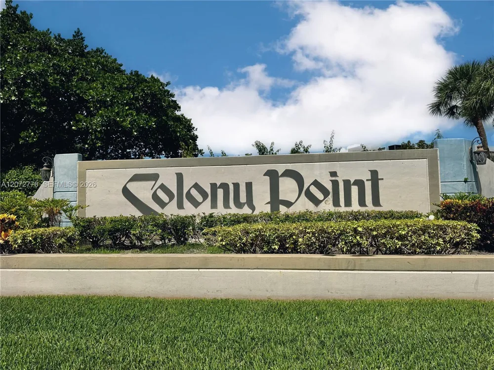 1101 Colony Point Circle ##123 Pembroke Pines, FL 33026