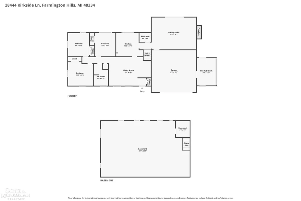 28444 Kirkside Lane Farmington Hills City, MI 48334