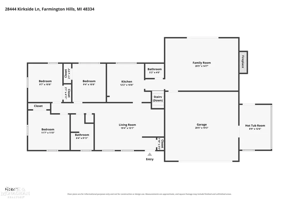 28444 Kirkside Lane Farmington Hills City, MI 48334