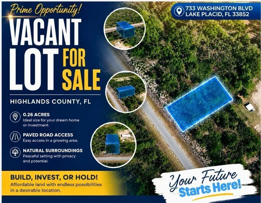 733 WASHINGTON BOULEVARD Lake Placid, FL 33852