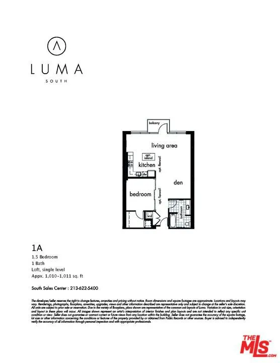 1100 S Hope Street #1704 Los Angeles, CA 90015
