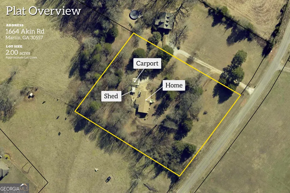 1664 Akin RD Martin, GA 30557