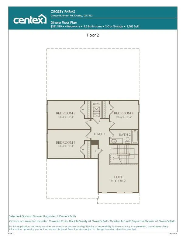 326 Smugglers Bay Lane Crosby, TX 77532