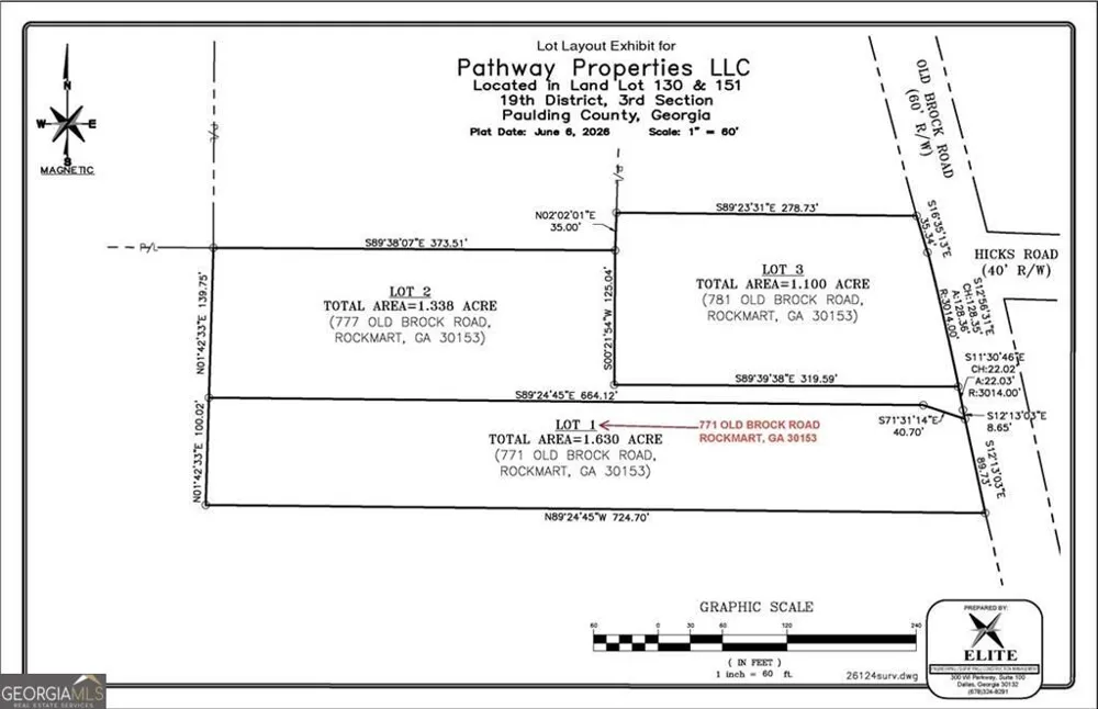771 Old Brock Road RD Rockmart, GA 30153