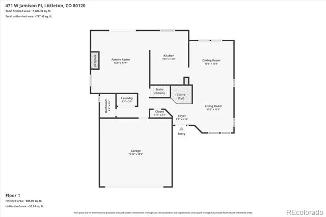 471 W Jamison Place Littleton, CO 80120