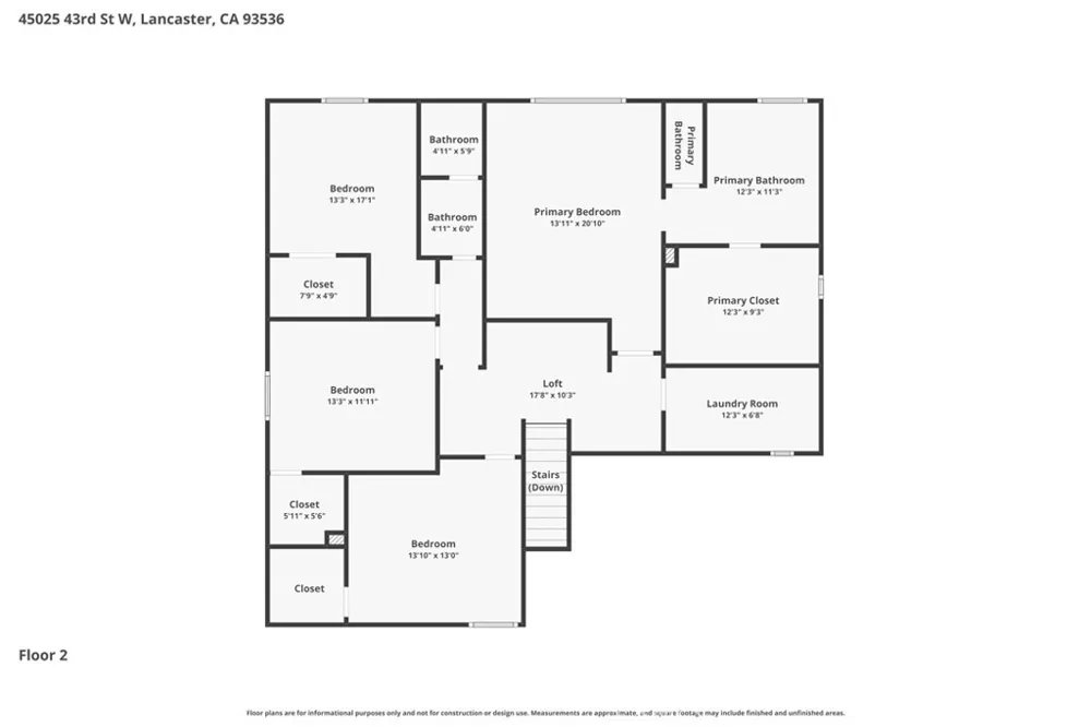 45025 43rd W Lancaster, CA 93536