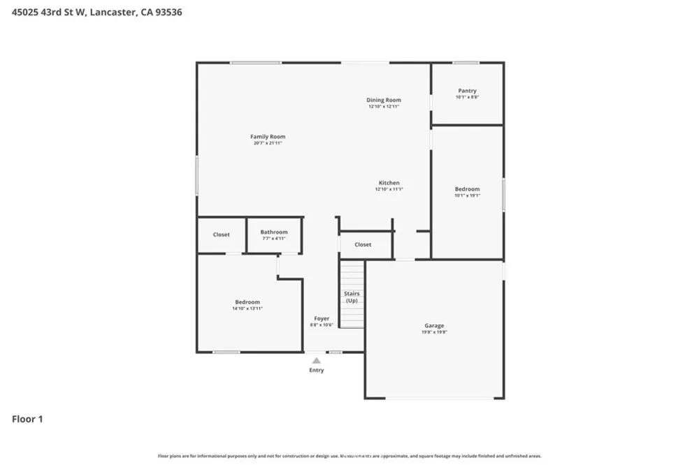 45025 43rd W Lancaster, CA 93536