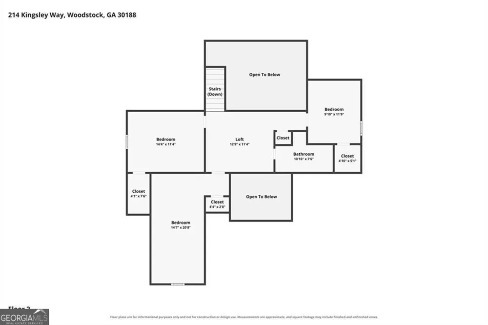 214 Kingsley WAY Woodstock, GA 30188