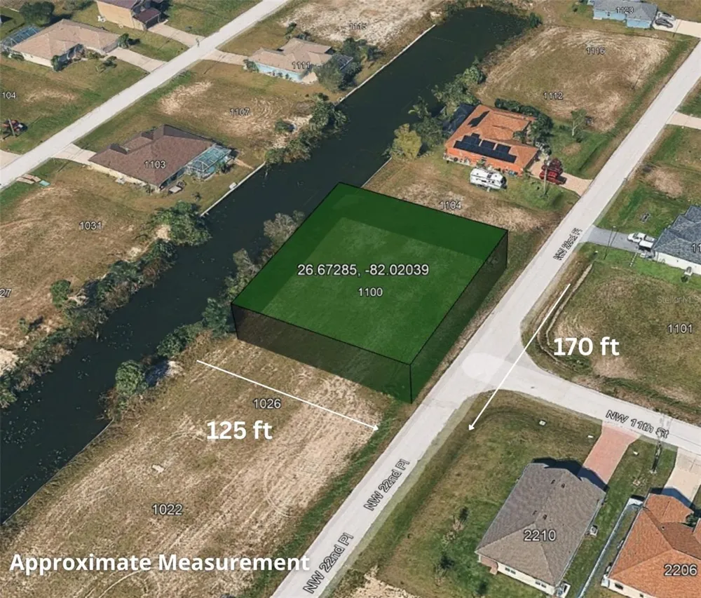 1100 NW 22ND PLACE Cape Coral, FL 33993